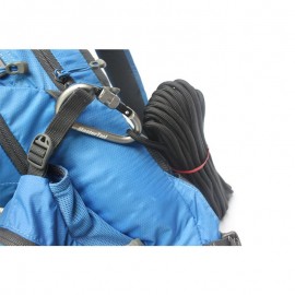 MasterTool-帶鎖鋁合金登山扣，戶外多功能安全掛扣 - 3件裝（黑色，紅色，灰色）