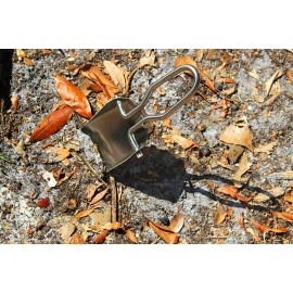 MasterTool- 折疊鏟，戶外生存鏟，泥鏟，輕質不銹鋼結構，附送收納袋，方便攜帶。可用於花園，野營徒步。