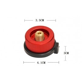 MasterTool--蜘蛛爐+長氣罐轉換頭-套裝爐，戶外野營分體式便攜野炊爐，防風氣爐灶具，爐子轉接頭長扁氣罐轉換器