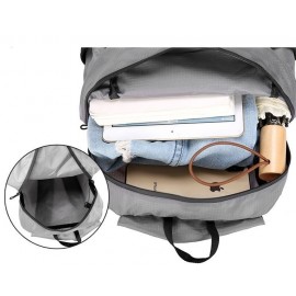 MasterTool - 戶外出行套裝( 20升黑色背包*1+326ML運動水樽*1)，戶外折疊背包-黑色，超輕防水背包，輕便多功能雙肩包-含收納袋+326ml戶外運動用可折疊水瓶/軟身水樽，超輕22克 - BPA Free