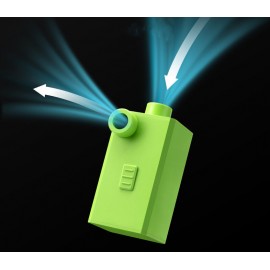 MasterTool-便攜式USB充氣泵-綠色-氣墊床充氣泵，電動充抽氣泵，充抽兩用氣泵。迷你氣泵-適用水泡/氣床/橡皮艇/真空袋