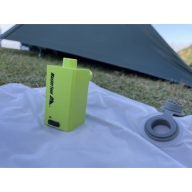 MasterTool-便攜式USB充氣泵-綠色-氣墊床充氣泵，電動充抽氣泵，充抽兩用氣泵。迷你氣泵-適用水泡/氣床/橡皮艇/真空袋