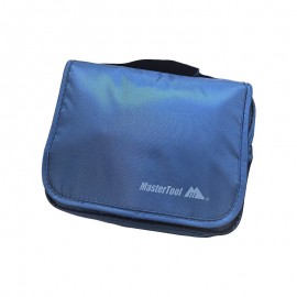 MasterTool-多功能收納包-藍色，可擕式旅行洗漱包,男女適用,化妝包,懸掛洗漱用品收納包,防水浴室淋浴袋,化妝包，嬰兒推車收納袋。
