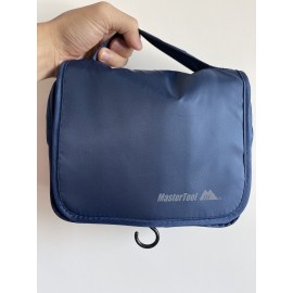MasterTool-多功能收納包-藍色，可擕式旅行洗漱包,男女適用,化妝包,懸掛洗漱用品收納包,防水浴室淋浴袋,化妝包，嬰兒推車收納袋。