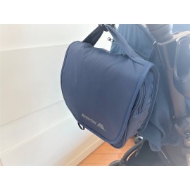 MasterTool-多功能收納包-藍色，可擕式旅行洗漱包,男女適用,化妝包,懸掛洗漱用品收納包,防水浴室淋浴袋,化妝包，嬰兒推車收納袋。