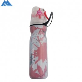 MasterTool-有蓋保凍噴霧安全鎖水樽壺, 590ml運動降温透心涼運動水壺 -20oz