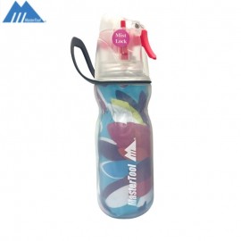MasterTool-有蓋保凍噴霧安全鎖水樽壺, 470ml運動降温透心涼運動水壺 -16oz