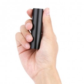 MasterTool-迷你USB充電強光手電筒-黑色，可伸縮變焦口袋充電手電筒，100流明 微型迷你手電筒 便攜迷你手電筒 IP44防水