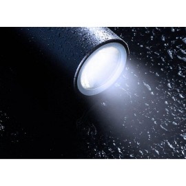 MasterTool-迷你USB充電強光手電筒-黑色，可伸縮變焦口袋充電手電筒，100流明 微型迷你手電筒 便攜迷你手電筒 IP44防水