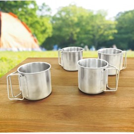 不鏽鋼旅行露營杯，啤酒/威士忌/咖啡/茶杯，馬克杯，量杯