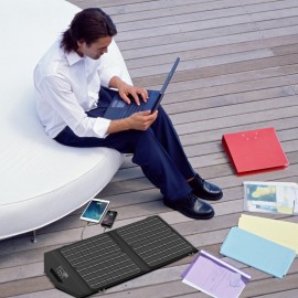 MasterTool-CREAVIER 30W折疊多功能太陽能板，USB輸出快充光伏板儲能電源