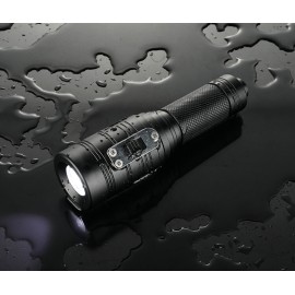 MasterTool-Creavier 潛水專用手電筒,能在水深100米的環境下使用 1000 流明 IPX8 防水