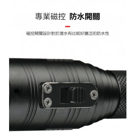 MasterTool-Creavier 潛水專用手電筒,能在水深100米的環境下使用 1000 流明 IPX8 防水