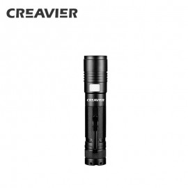 MasterTool- Creavier USB 充電強光手電筒 500流明 微型迷你手電筒連電池 IP44防水