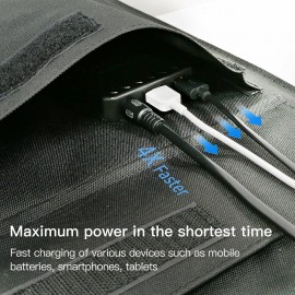 MasterTool-CREAVIER  60W折疊多功能太陽能板，USB輸出快充光伏板儲能電源