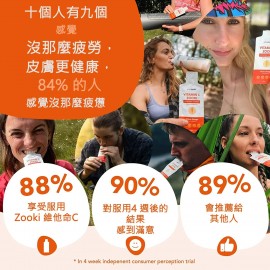 Zooki 強效脂質體維他命C (1000mg) 香橙味 14包 x15ml