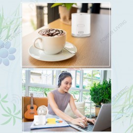 Kusa 充電式折叠放濕冷風扇白色KS-CF50-WH 