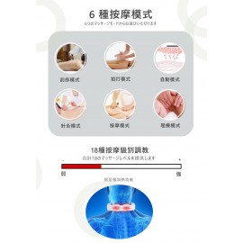 Kusa - 智能頸部按摩器可暖頸 N200 白色日本品牌藍牙APP 連接USB充電