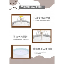 Kusa - PetZone WF100 智能靜音循環水寵物飲水機 |貓貓 狗狗|LED 晚間亮燈 【香港行貨】