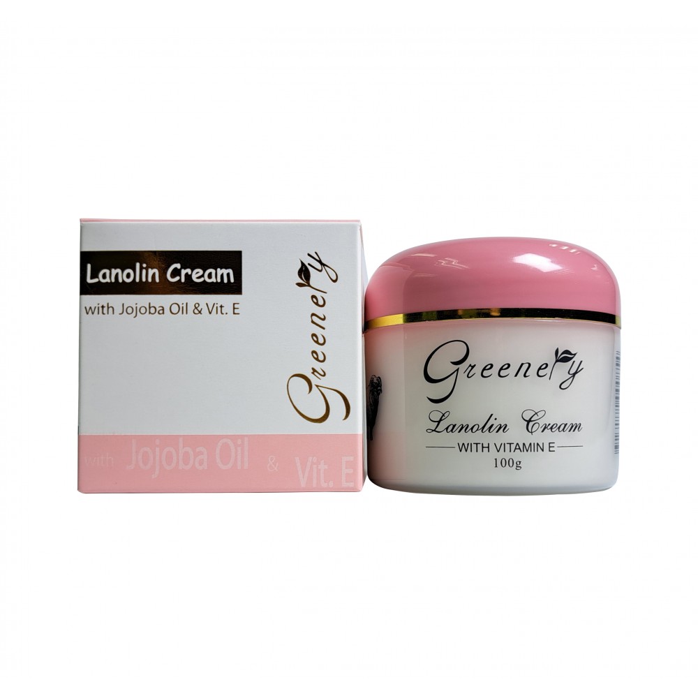 Greenery - 綿羊油維他命E面霜100g