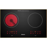 雙頭電磁電陶爐 (嵌入式)