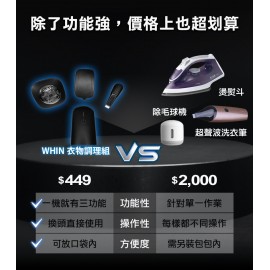 【台灣品牌｜香港行貨】FutureLab. Whin 衣物調理組 ｜一年保養