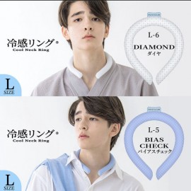 【日本直送】MASCLUB 超冷感冰凉頸圈｜28℃以下自然凍結｜COOL NECK RING｜夏天必備｜三個尺寸｜日本進口