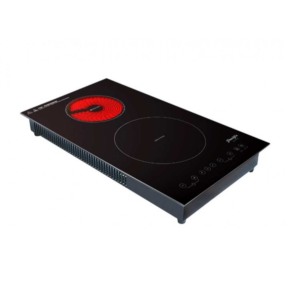 太平洋-直向雙頭嵌入式電磁爐+電陶爐 PICW110 太平洋-直向雙頭嵌入式電磁爐+電陶爐 PICW110