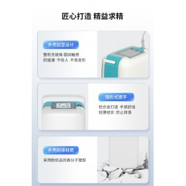 映美便攜式醫用制氧機MOP30 等效3升氧濃度93%醫療保健家用戶外隨身車載高原小型脈衝氧氣機 內置電池可充電 醫用便攜制氧機（贈：專用充電寶+收納包+便攜挎包）