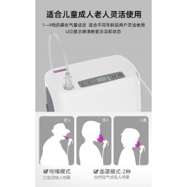 【映美HN300】醫療用空氣壓縮式 靜低噪音霧化量多檔調節定時設置兒童成人老人家用微米級霧化機器 