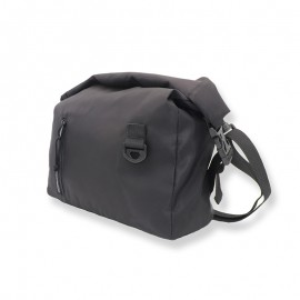 20C Apparatus - Gyo 捲頂肩袋/ 捲袋/ 斜咩袋 - Gyo Roll-Top Shoulder Bag - 黑色