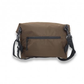 20C Apparatus - Gyo 捲頂肩袋/ 捲袋/ 斜咩袋 - Gyo Roll-Top Shoulder Bag - 深棕褐色