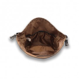 20C Apparatus - Gyo 捲頂肩袋/ 捲袋/ 斜咩袋 - Gyo Roll-Top Shoulder Bag - 深棕褐色