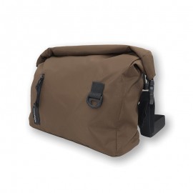 20C Apparatus - Gyo 捲頂肩袋/ 捲袋/ 斜咩袋 - Gyo Roll-Top Shoulder Bag - 深棕褐色