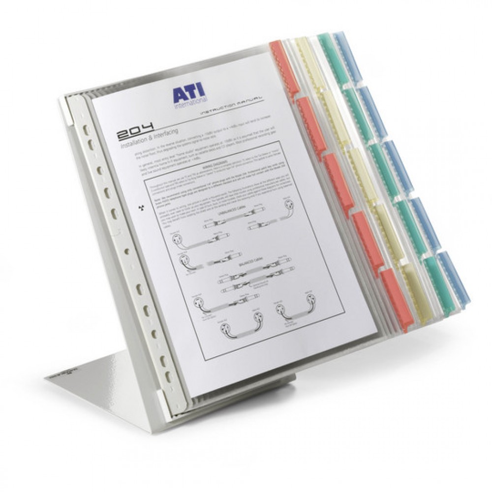 DURABLE 5688 A4 展示架(4色x5頁) DURABLE 5688 A4 展示架(4色x5頁)