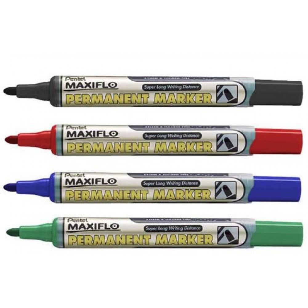 PENTEL MAXIFLO 後壓式箱頭筆(圓咀) - NLF50