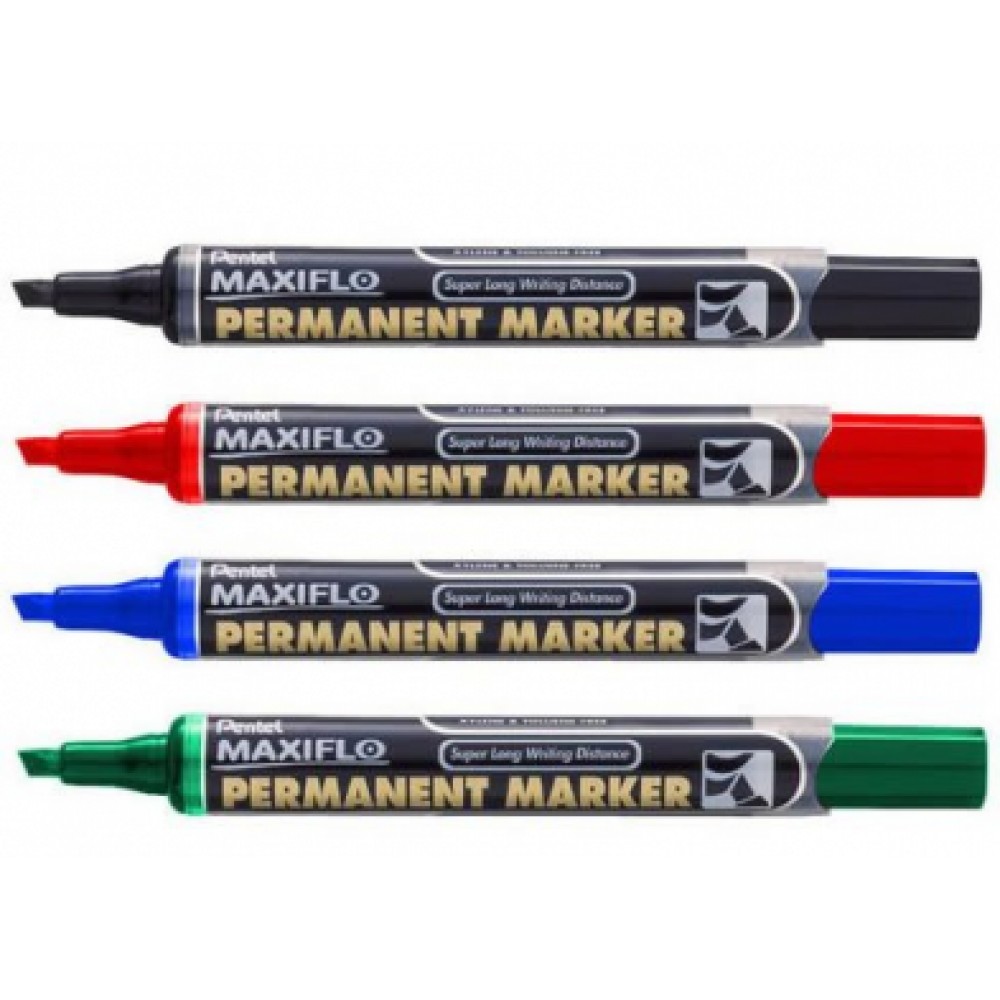 PENTEL MAXIFLO 後壓式箱頭筆(方咀) - NLF60