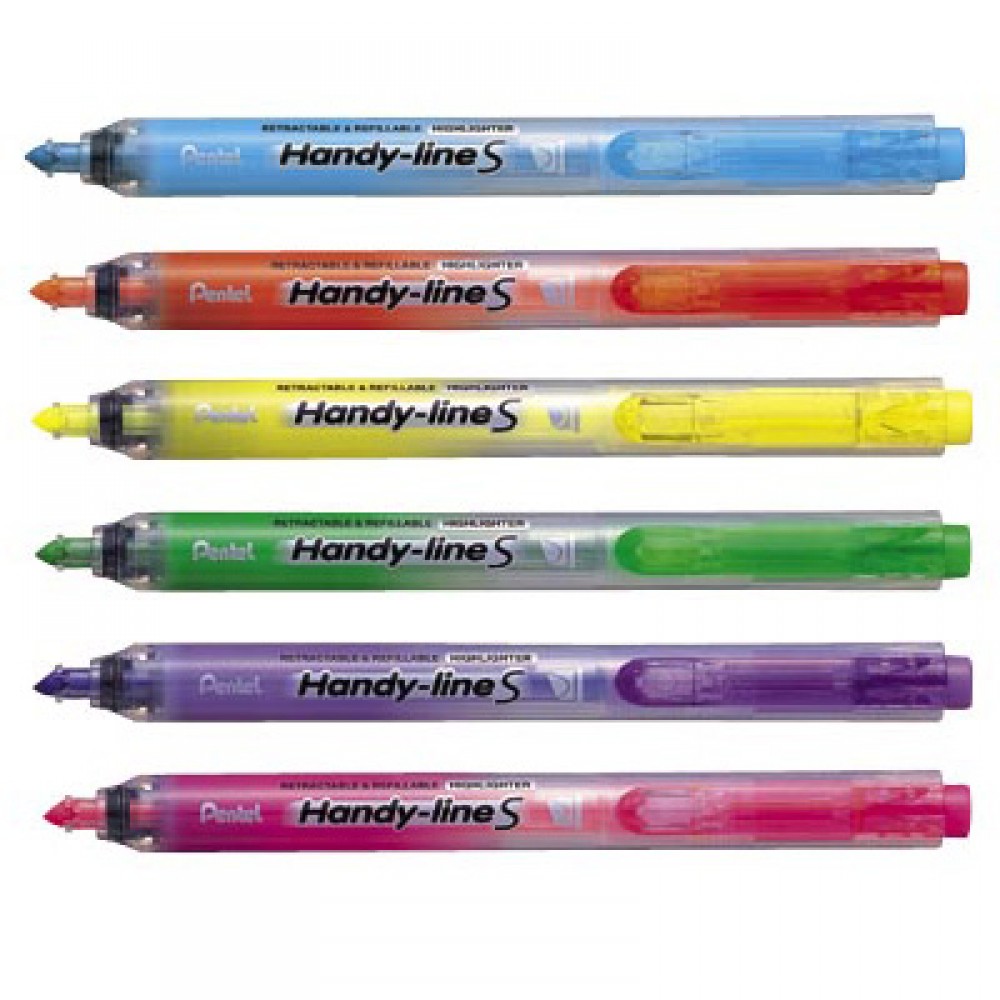 PENTEL Handy-lineS 按制螢光筆 SXS15 PENTEL Handy-lineS 按制螢光筆 SXS15
