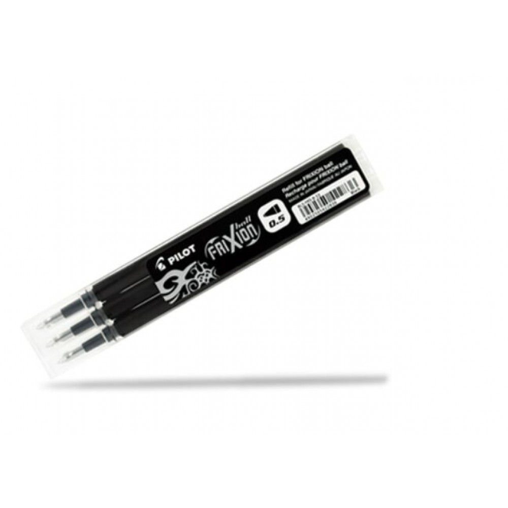 PILOT Frixion Ball Clicker BLS-FR5-S3N 擦擦隱形筆芯 (0.5mm) 3支裝 PILOT Frixion Ball Clicker BLS-FR5-S3N 擦擦隱形筆芯 (0.5mm) 3支裝