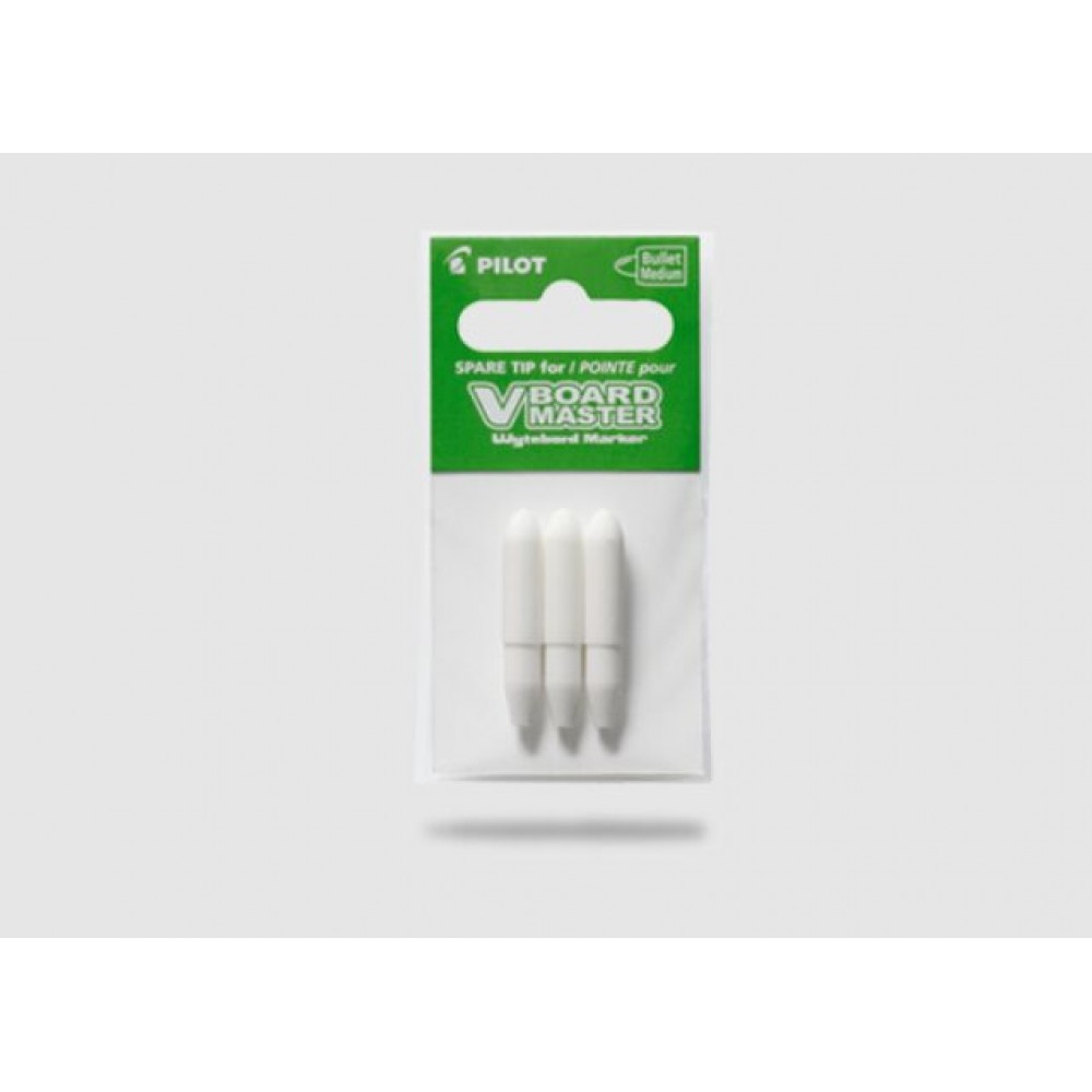 PILOT WB-TIP-VBM-M 白板筆更換筆咀(圓頭)