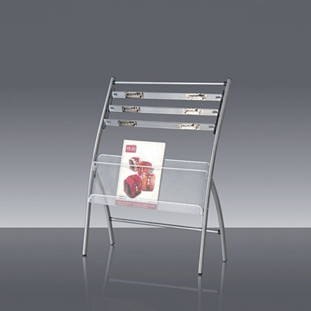 DELI 9301 報紙架 (簡約型3層)