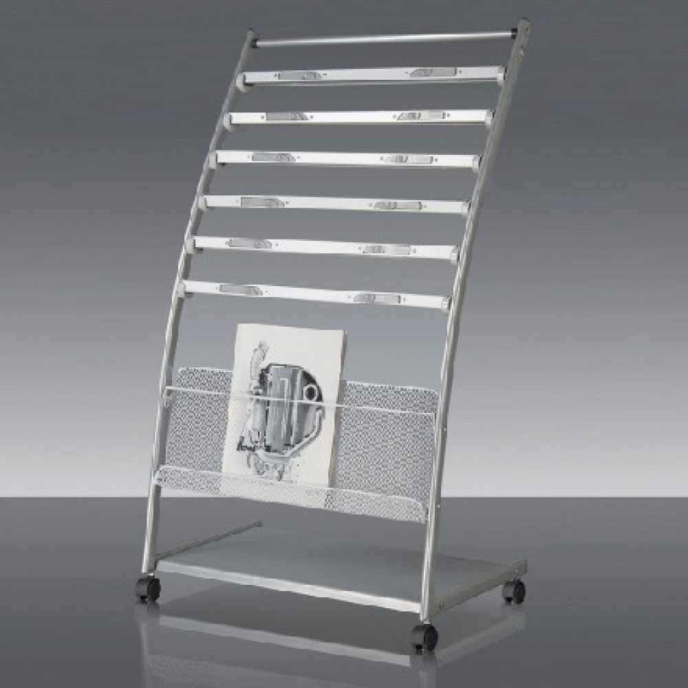 DELI 9303 報紙架 (海量型6層)