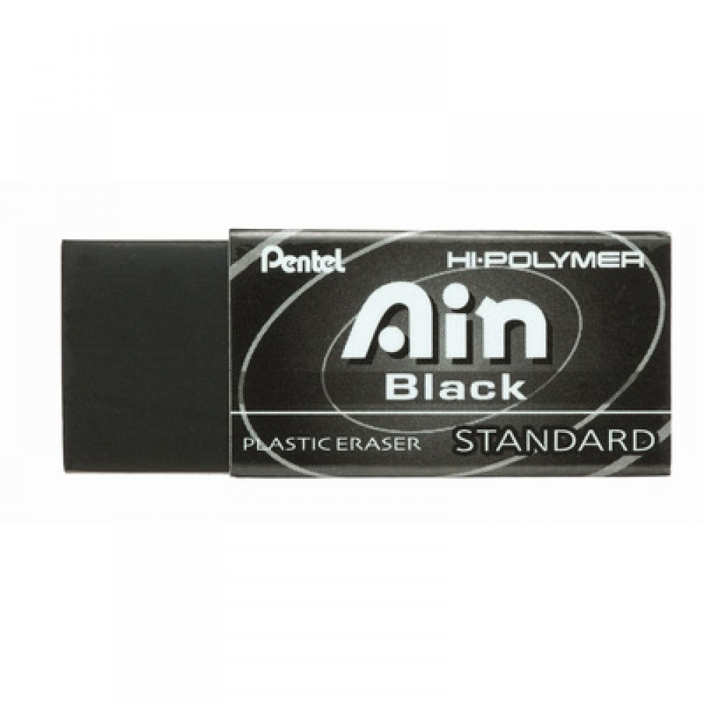 PENTEL HI-POLYMER 黑色擦膠(標準型) - ZEAH10AT