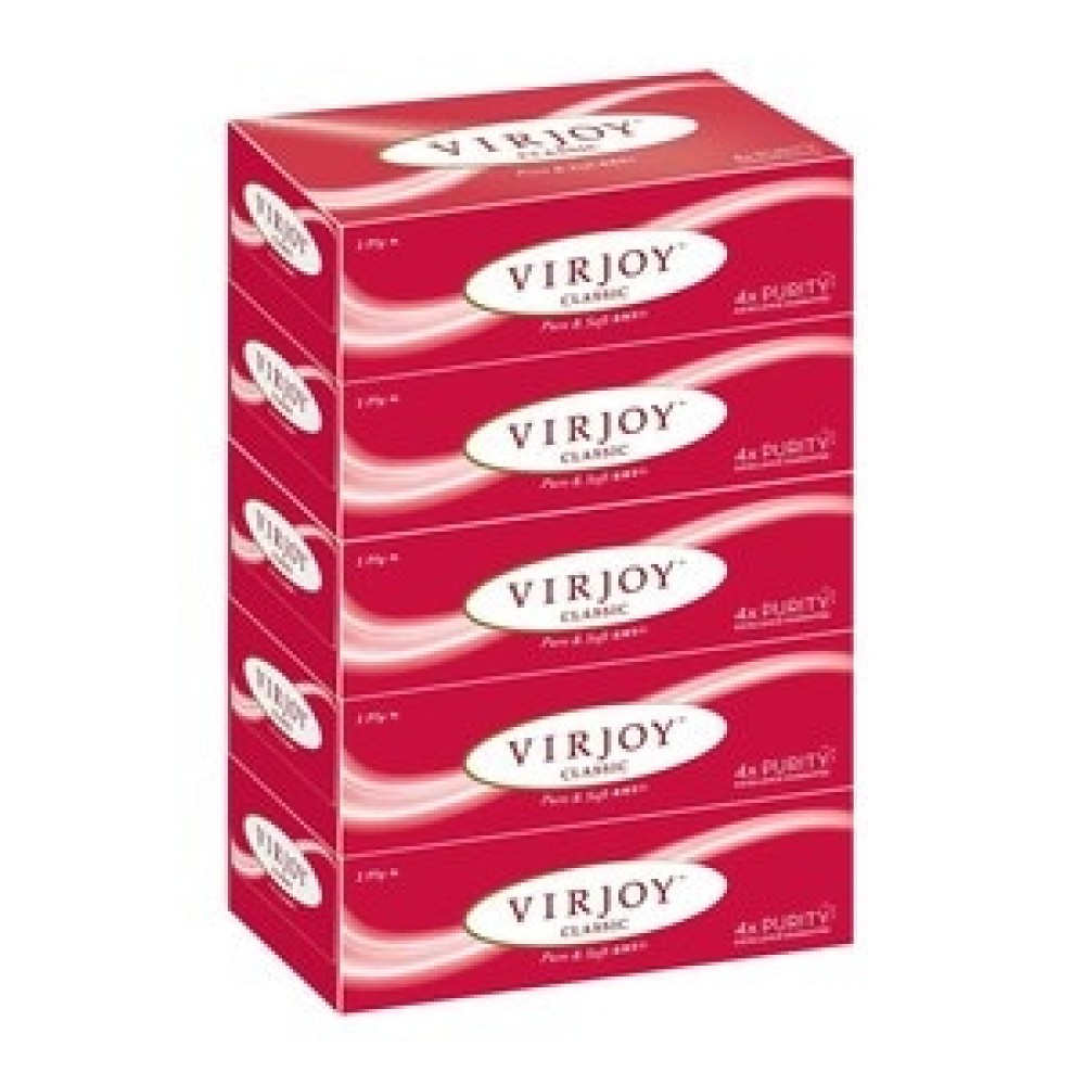 VIRJOY "超柔版"經典系列盒裝面紙(5盒裝)