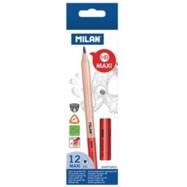 Milan 161 Maxi Graphite HB特粗三角鉛筆 (12枝裝) x 1盒