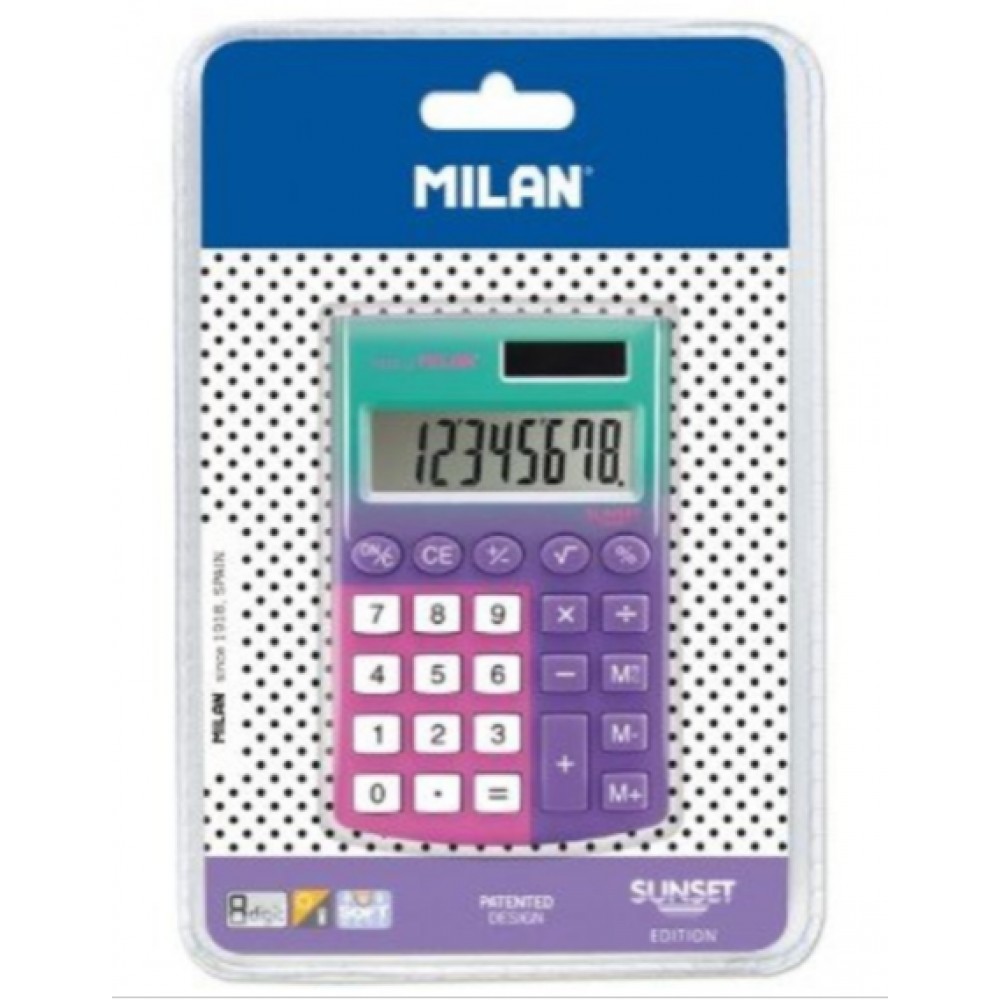 MILAN - SUNSET 8位計算機 P/V/G 吸塑裝
