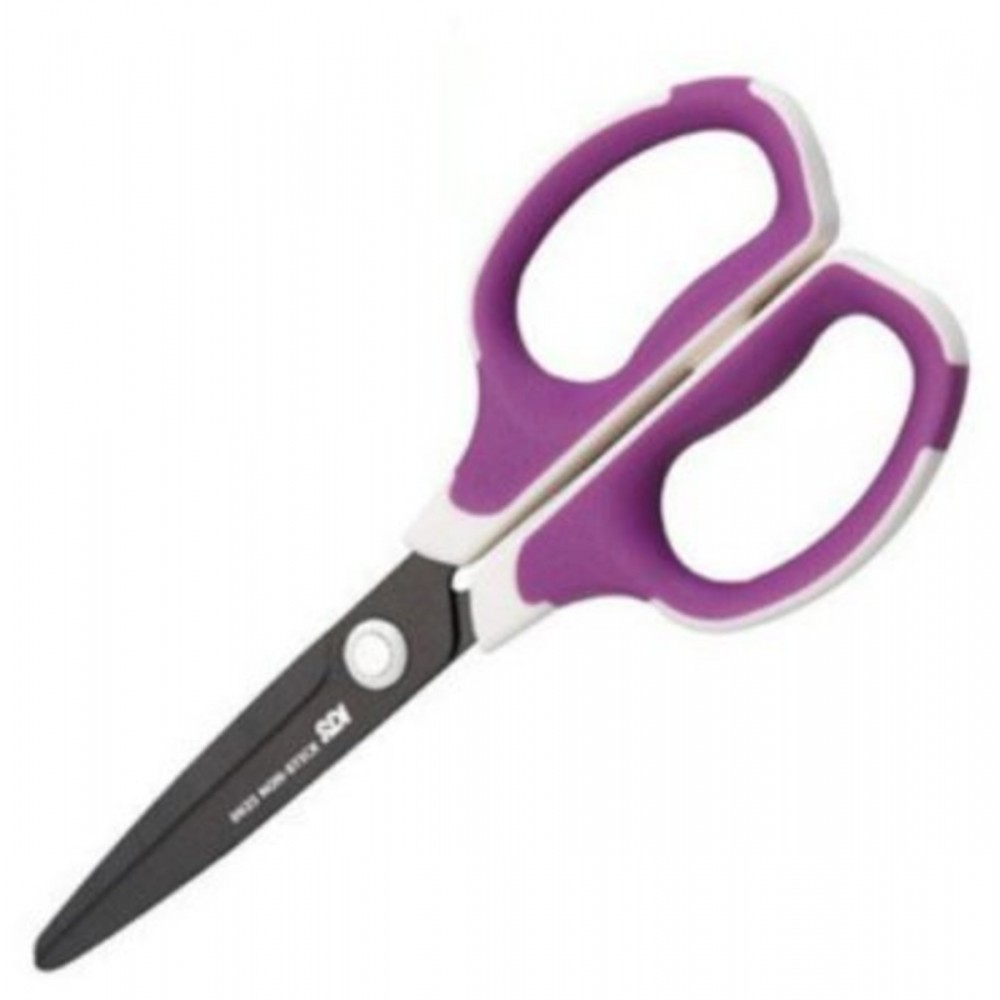 PRAG氟素不沾膠剪刀鉸剪, 175mm 紫色