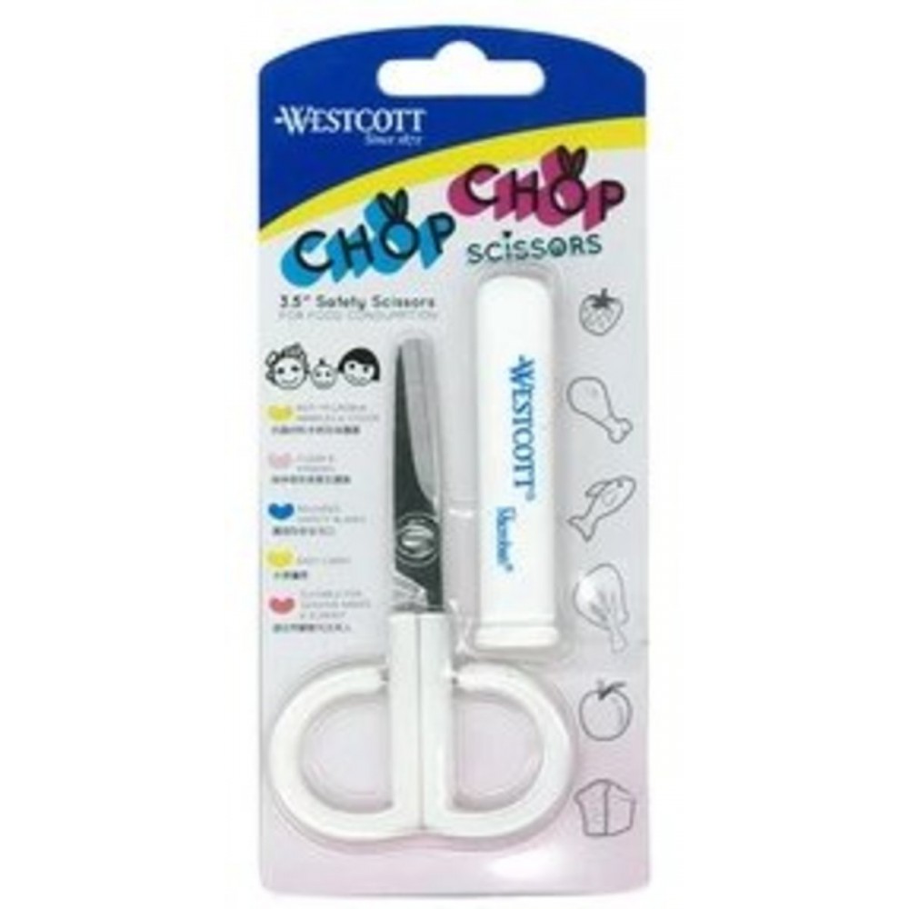 WESTCOTT 威思卡 - #15546 3.5" 迷你 CHOP CHOP 食物安全剪刀