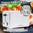 Frigidaire FD3112 不銹鋼多士爐 (2片) 不銹鋼機身 翻熱及解凍功能 易拉式麵包屑盛載盤 6段烘焗程度選擇 原裝行貨 Frigidaire FD3112 2-slice Toaster Authorized Goods