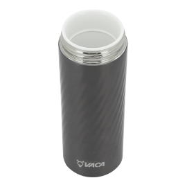 小牛角 VACA TEC系列 400ml 陶瓷內膽不銹鋼真空直身杯 (灰色) HCB207GY 平行進口貨品 送 金桔檸檬百香果茶 (10 獨立茶包)   VACA TEC series Ceramic Stainless Steel Vacuum Insulated Mug 400ml (Grey) HCB207GY Provide free gift: Kumquat Lemon Passion Fruit Tea (10pcs Individual Tea Bag) 